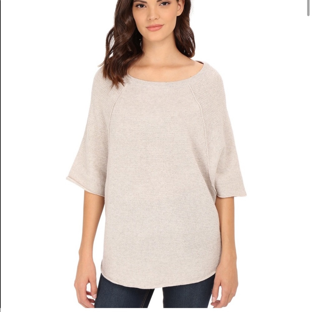 Joie Gold Jolena C Lurex Basket-stitch Sweater L